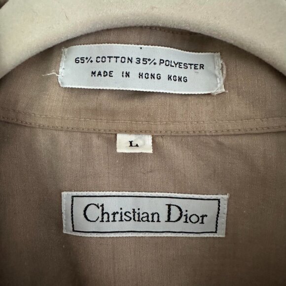 Christian Dior Short Sleeve Button Up Shirt - Large - Picture 2 of 5